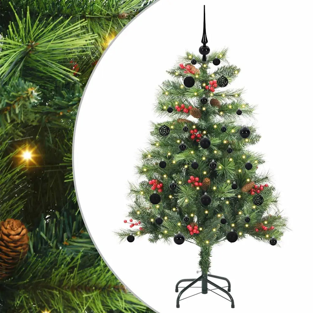 Albero di Natale artificiale Verde 150 cm PVC e Metallo 3395126