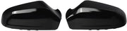 Specchio posteriore in vetroresina nero lucido - Adatto per Opel Astra 2004-2009 - 2 coppe specchietti - Posizionamento sinistra/destra - Coppe specchietti in vetroresina