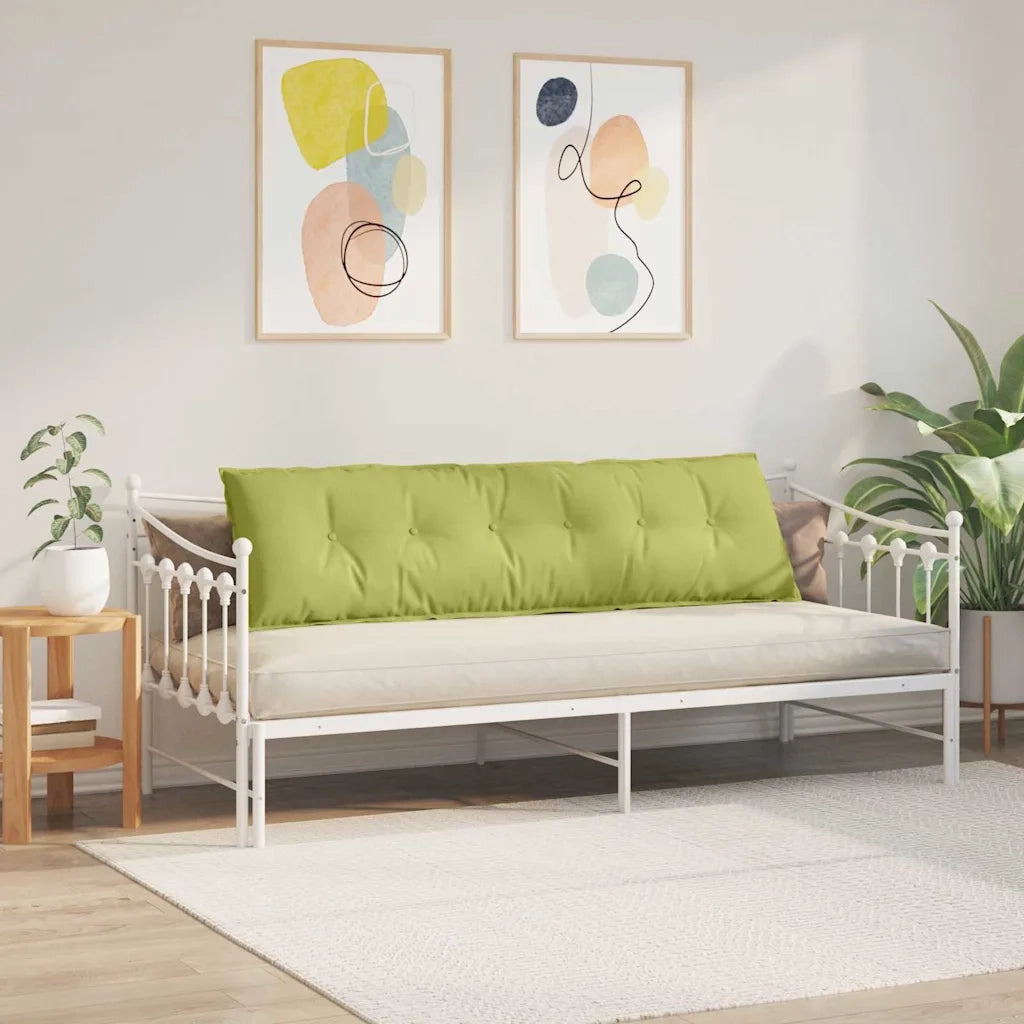 Cuscino per Schiena Verde chiaro 180 x 19 x 50 cm Tessuto