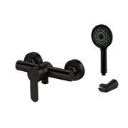 Miscelatore doccia Iony Acero Nero DUCHA.ES