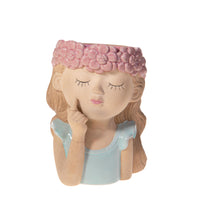 Set 2 Vasi Testa Fatina Ø 11x H 16 cm