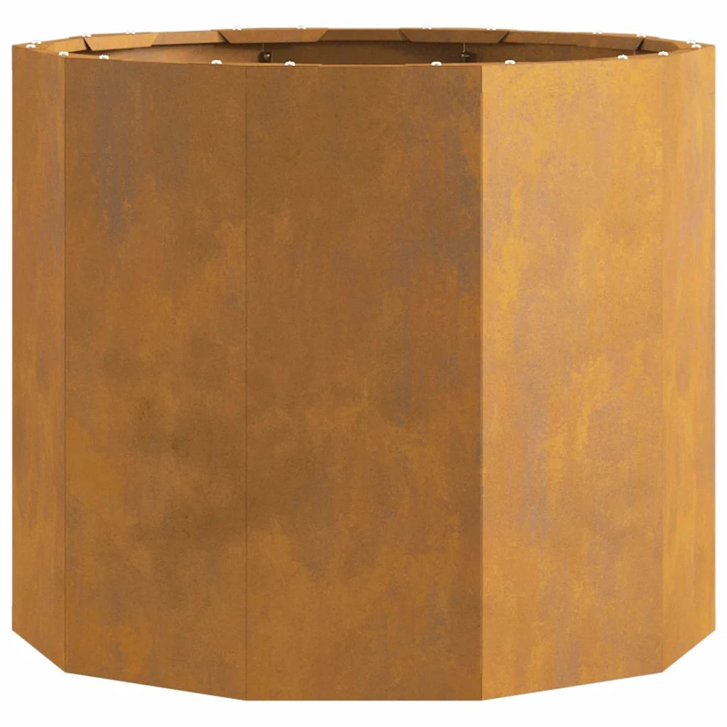 Fioriera Ruggine-Vaso-Contenitore per Piante 60 x 60 x 50 cm