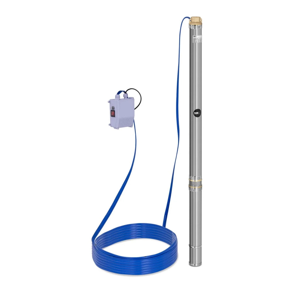 Pompa sommergibile per pozzi - 3800 L/h - 750 Watt - acciaio inox 14_0002967