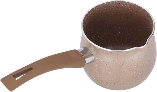 Piatto di fonduta in lega di alluminio 300ml diametro 10 cm - Piatto per cioccolato e burro