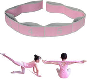 Bande di resistenza con 8 nodi - Stretchband per yoga/ginnastica - Fitness/pilates - Leggero/portatile - Materiale duraturo