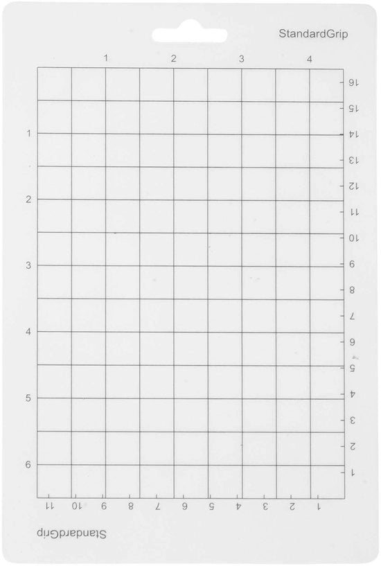 Piastra di taglio 4,5 x 6,5 pollici - Antiscivolo - Resistente - PVC - Reticoli - Compatibile con attrezzi per la gravure - Piastra di taglio