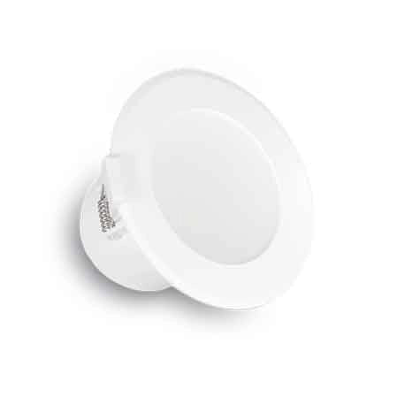 FARETTO DA INCASSO LED 'SYDNEY' 7W - 668 Lm - Tricolor - LAMPO