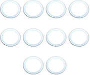 Olioafvoerplug in alluminio 10x - Vervangend Onderdeel 11126AA000 - Diametro interno 20mm - Diametro esterno 26mm - Spessore 2mm - Compatibile con Subaru - Carterpack - Piastra di sigillaggio