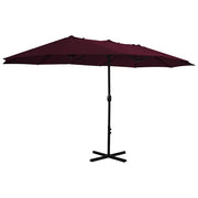 Ombrello | Parasolne da Esterni con Palo in Alluminio 460x270 cm Bord¨°