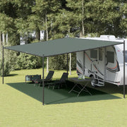 Tappeto da Tenda 400x700 cm Verde Scuro in HDPE 310714
