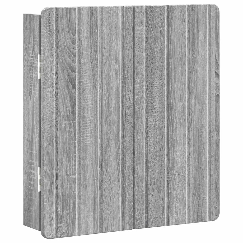 Armadio per Dartboard ZWOLLE Sonoma grigio Legno ingegnerizzato 896451