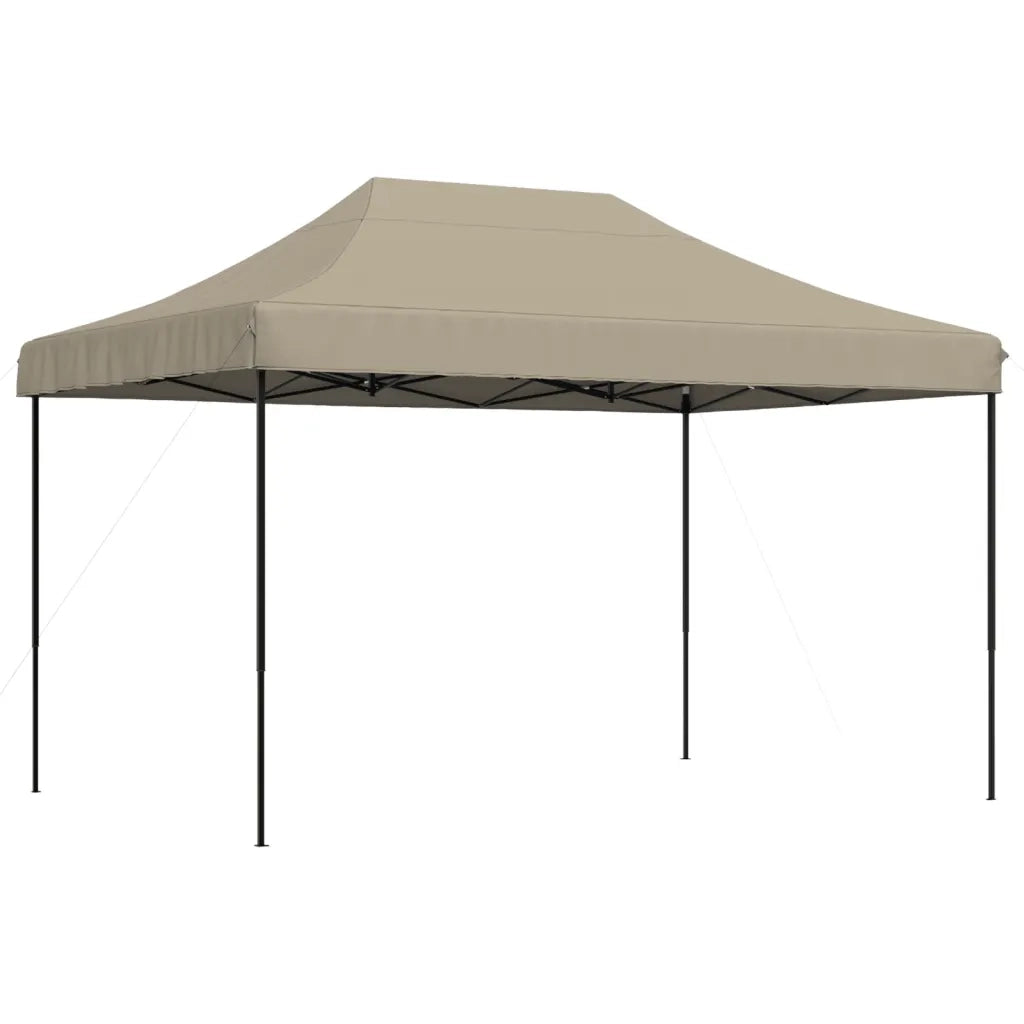 Tenda da Festa Pieghevole Pop-Up Tortora 410x279x315 cm 4005010