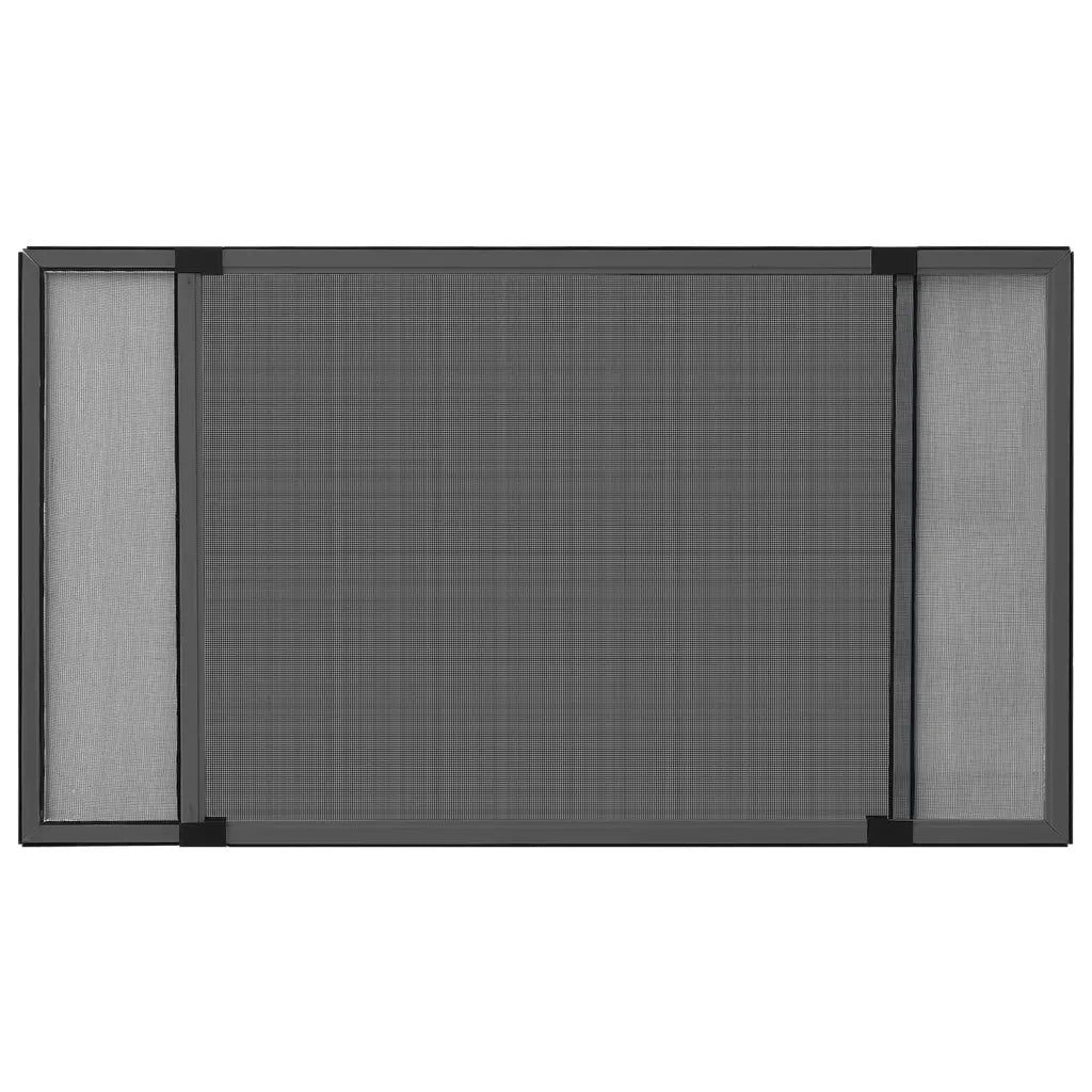 Zanzariera Allungabile per Finestre Antracite (75-143)x50 cm cod mxl 63330