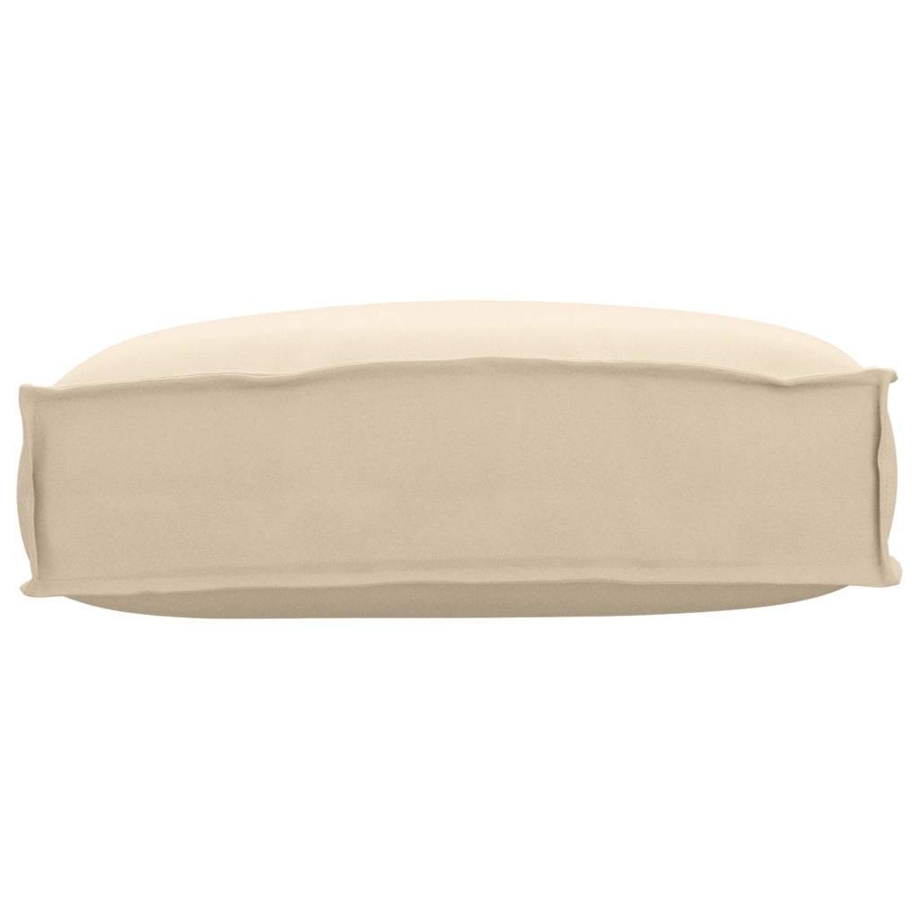 Cuscino per Pallet per Schienale Beige 50x40x12 cm Tessuto Oxford