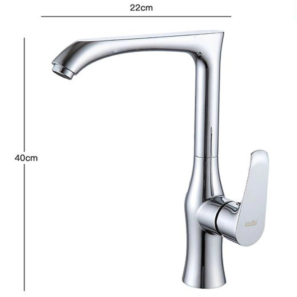 Trade Shop - Miscelatore Rubinetto  52790 Canna Alta Monoforo Monocomando Rubinetteria -