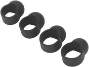 Vestiti per Batteria - 4 Pezzi - Comfortevoli in Silicone - Sicuri e Antiscivolo - Adatti per Batterie - Miglioramento dell'Acustica - Protezione per le Dita - Dita di Batteria