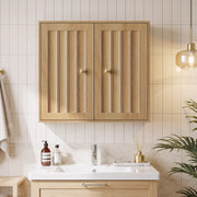 Armadietto Bagno a Parete 2 Ante ¨C MINIMAL ¨C Rovere