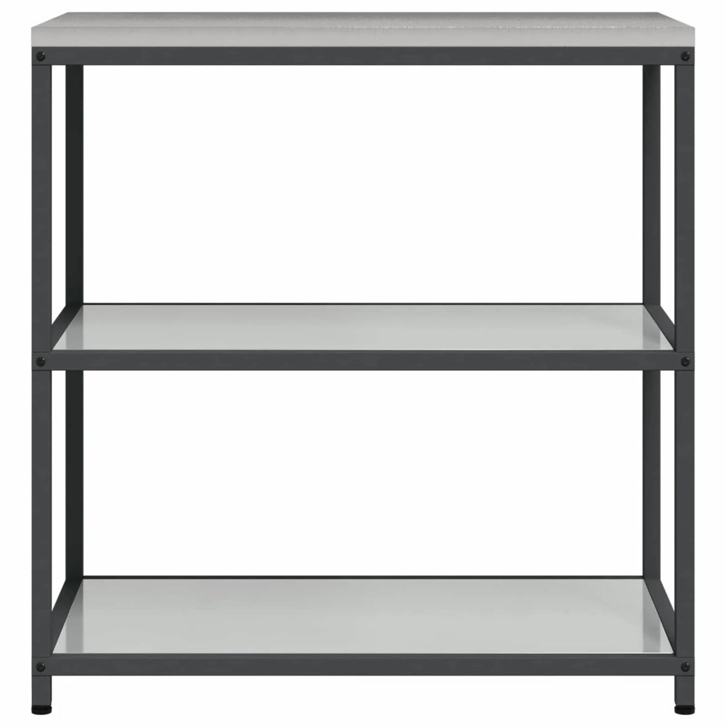 Stoccaggio in cucina Argento 90 x 50 x 92 cm Acciaio 874959