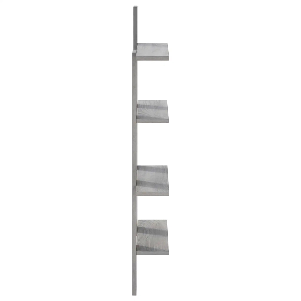 Scaffale da parete Sonoma grigio 61 x 13,5 x 105 cm 8020334