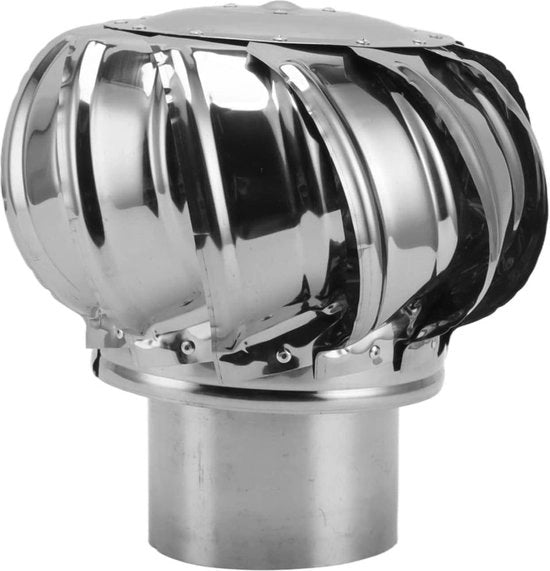 Ventilatore a Turbina in Acciaio Inossidabile - Ventilazione Efficiente del Tetto