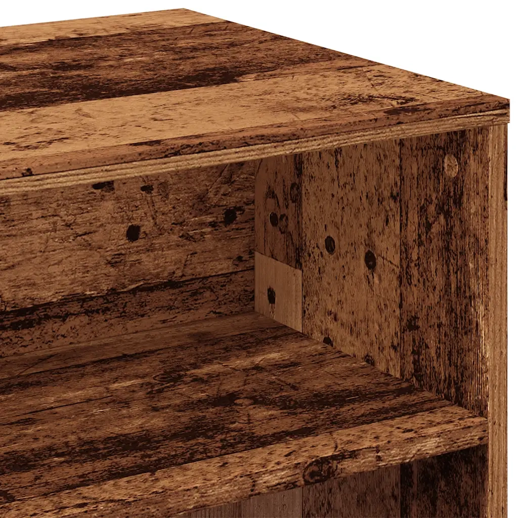 Mobile Porta TV Legno Antico 80x40x40 cm in Legno Multistrato 855770
