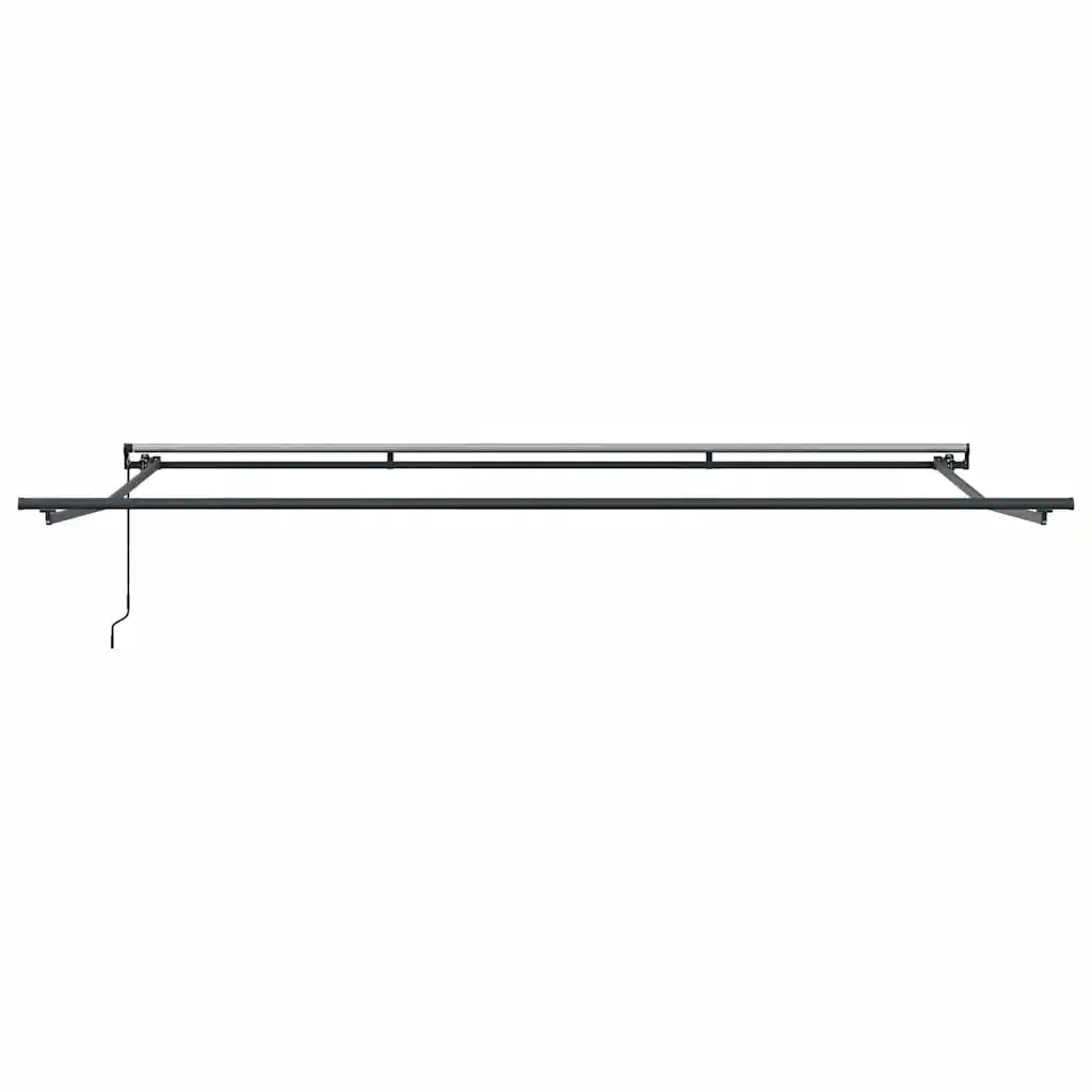 vidaXL Tenda da Sole Antracite 4,5 × 3,5 m Metallo