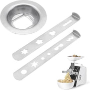 Set di stampi per biscotti in acciaio inossidabile da 304 - 2 pezzi - Duraturo - Anello di connessione - 9 disegni - Facile da utilizzare