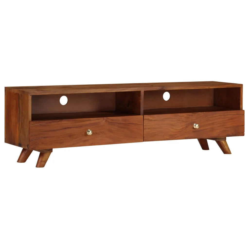 Mobile Porta TV in Legno Massello di Recupero 140x30x40 cm cod mxl 18895