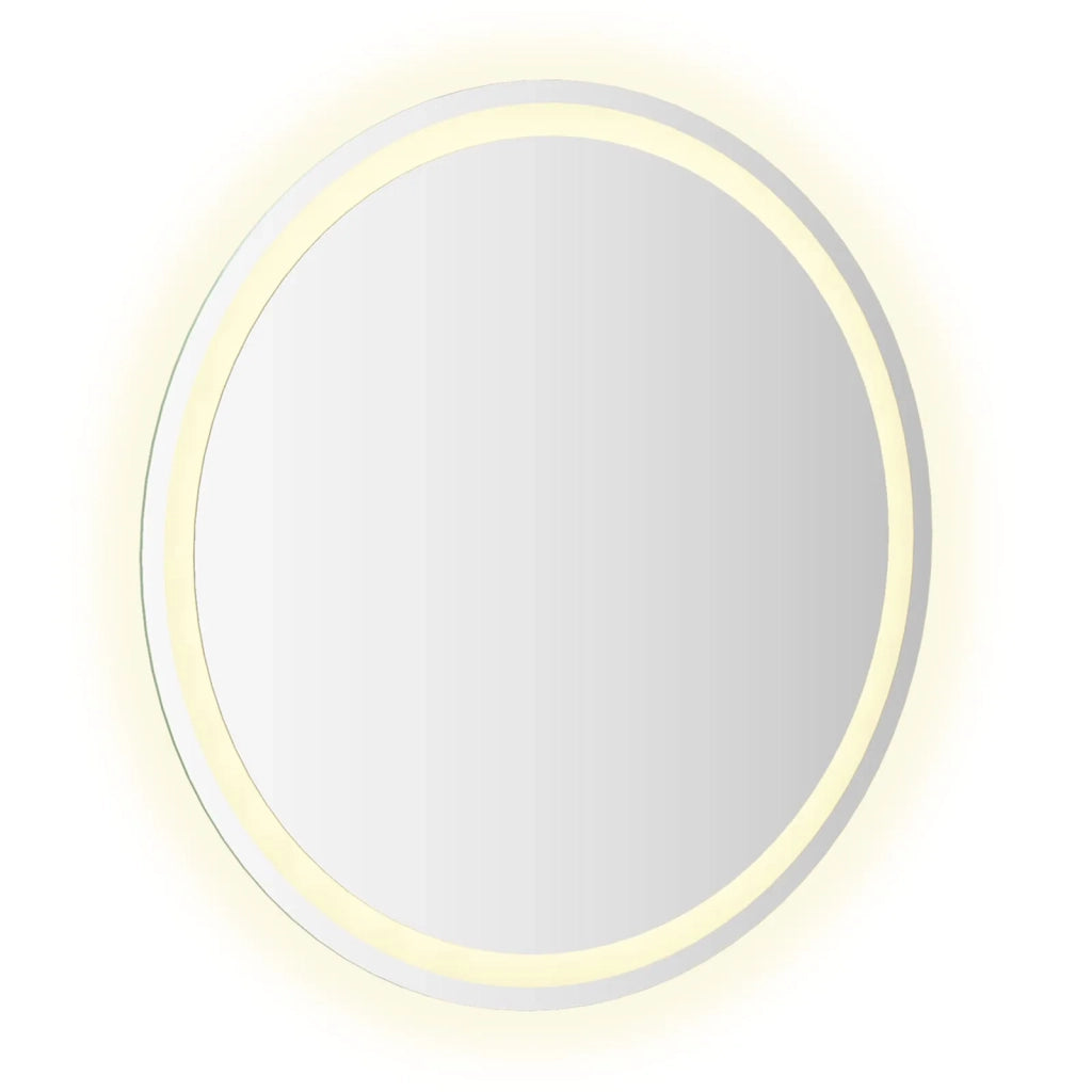 Specchio da bagno LED Trasparente Ø 70 cm vetro temperato 42045848