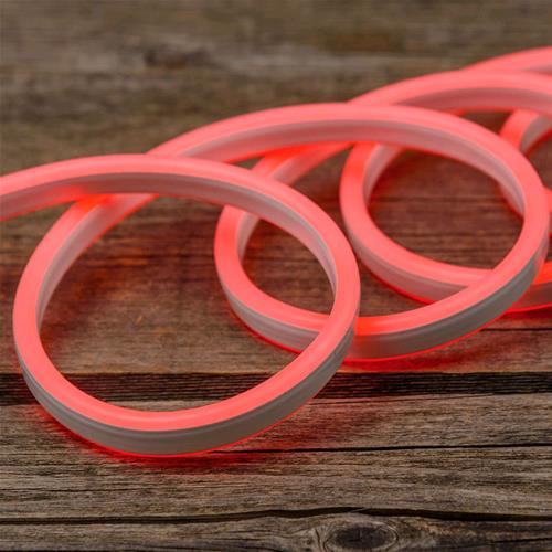 PREQU Tubo Striscia Neon Flessibile 1200 LED Colore Rosso 10 mt Luci Natale IP44 - I0591