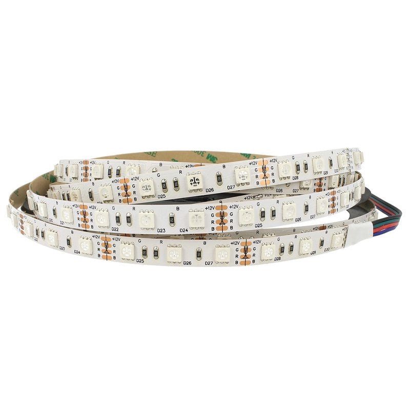 Bobina Striscia Led RGB 12V 300 Smd 5050 IP20 Biadesivo 3M