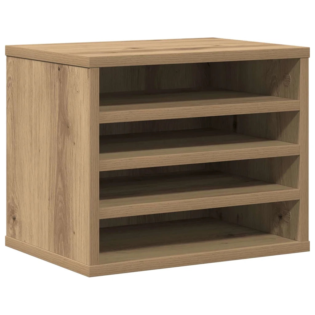 Organizzatore da scrivania Rovere artigianale 36 x 26 x 29,5 cm CFW1072756