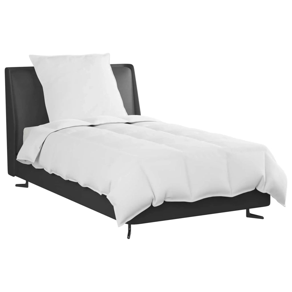 Duvet Estivo con cuscino 2 pcs Bianco Piuma d'anatra 3376235