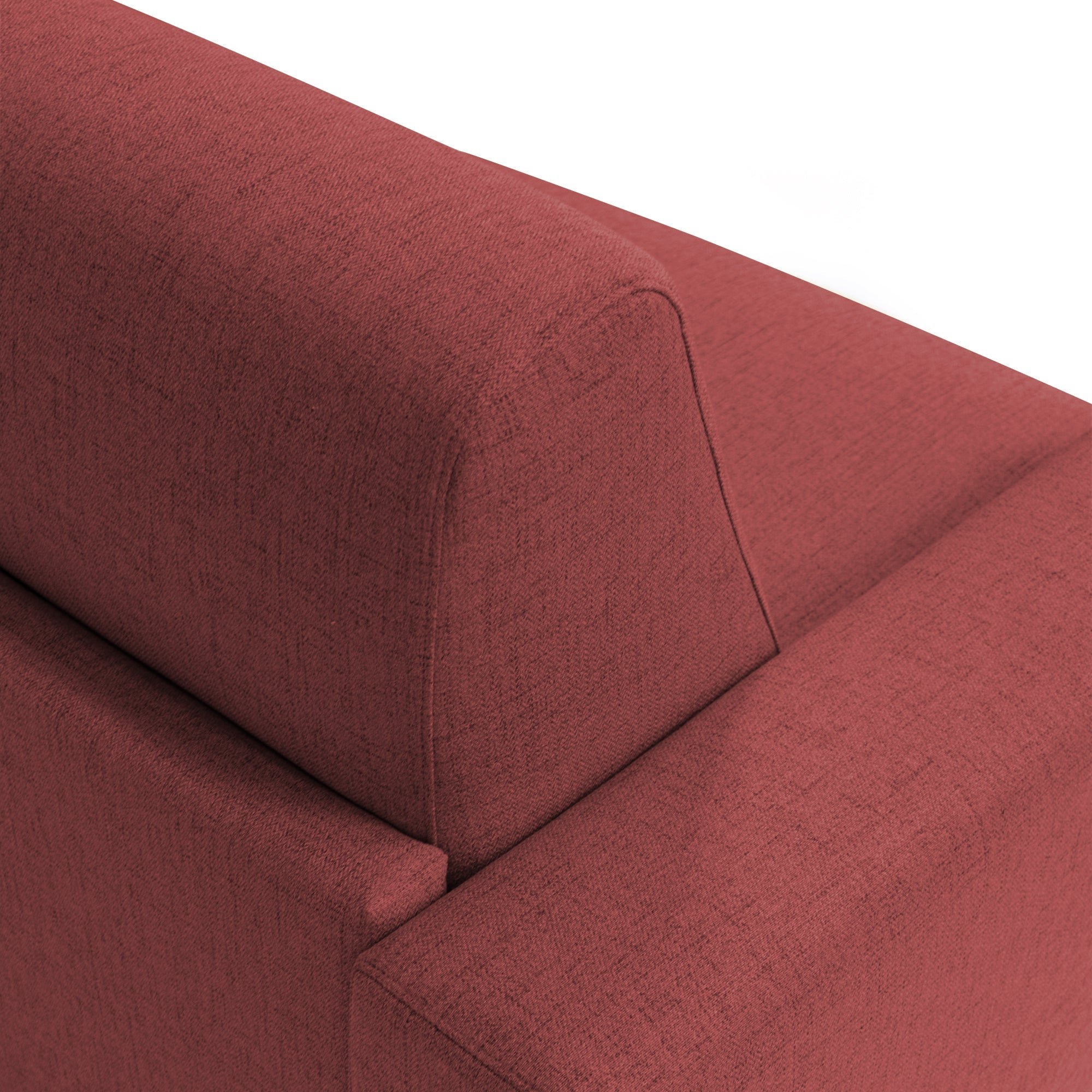 Nixon Divano letto c/mat. H 20 cm 200 cm (mat. 140x197) Rosso