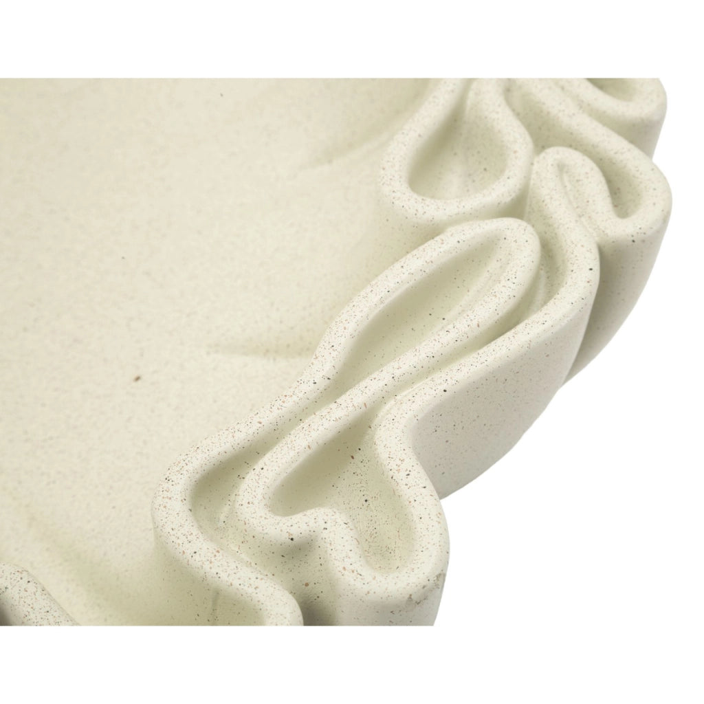Vassoio VKH857, Beige, Poliresina, 40,5x38,5x9,5 cm