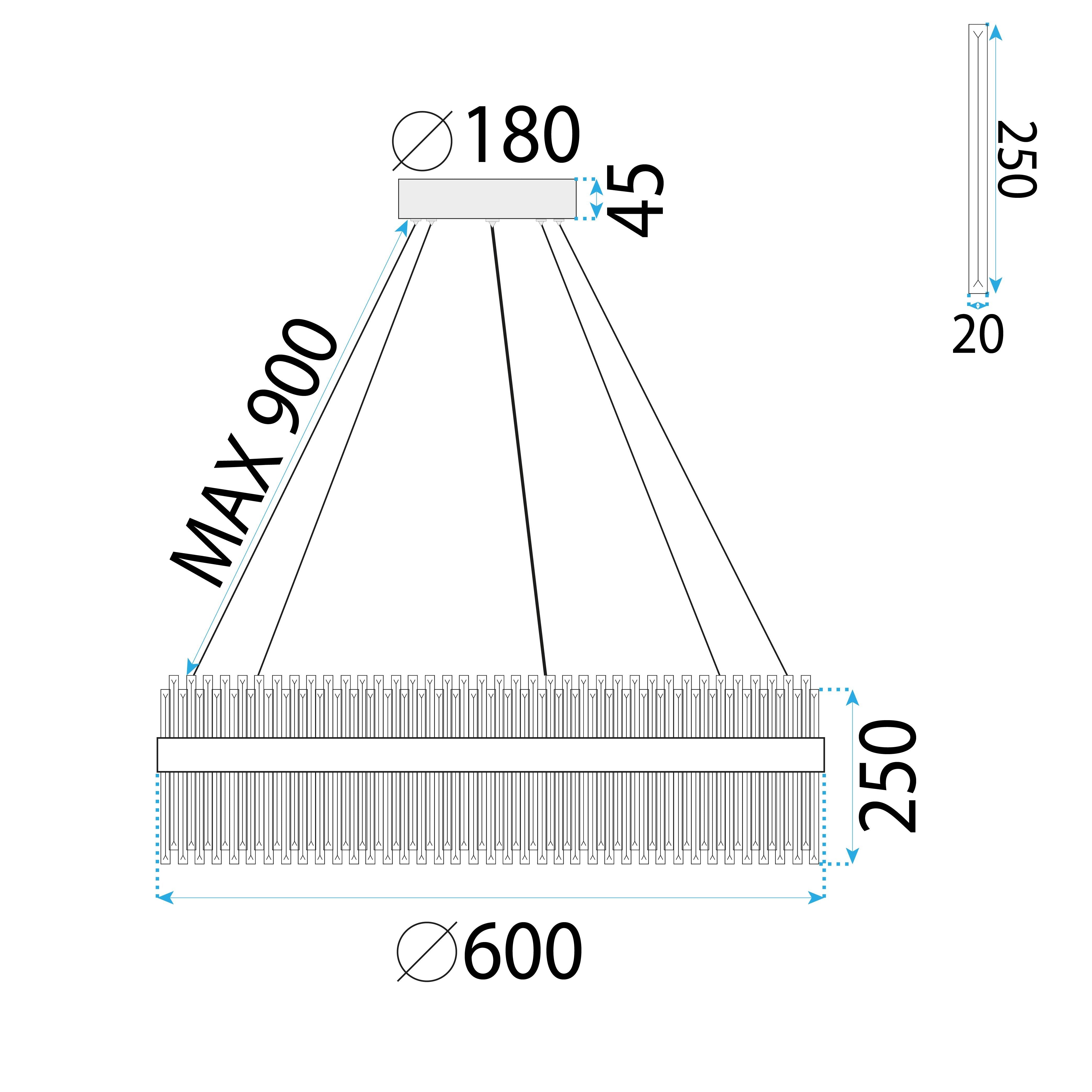 Lampada App1516-cp60