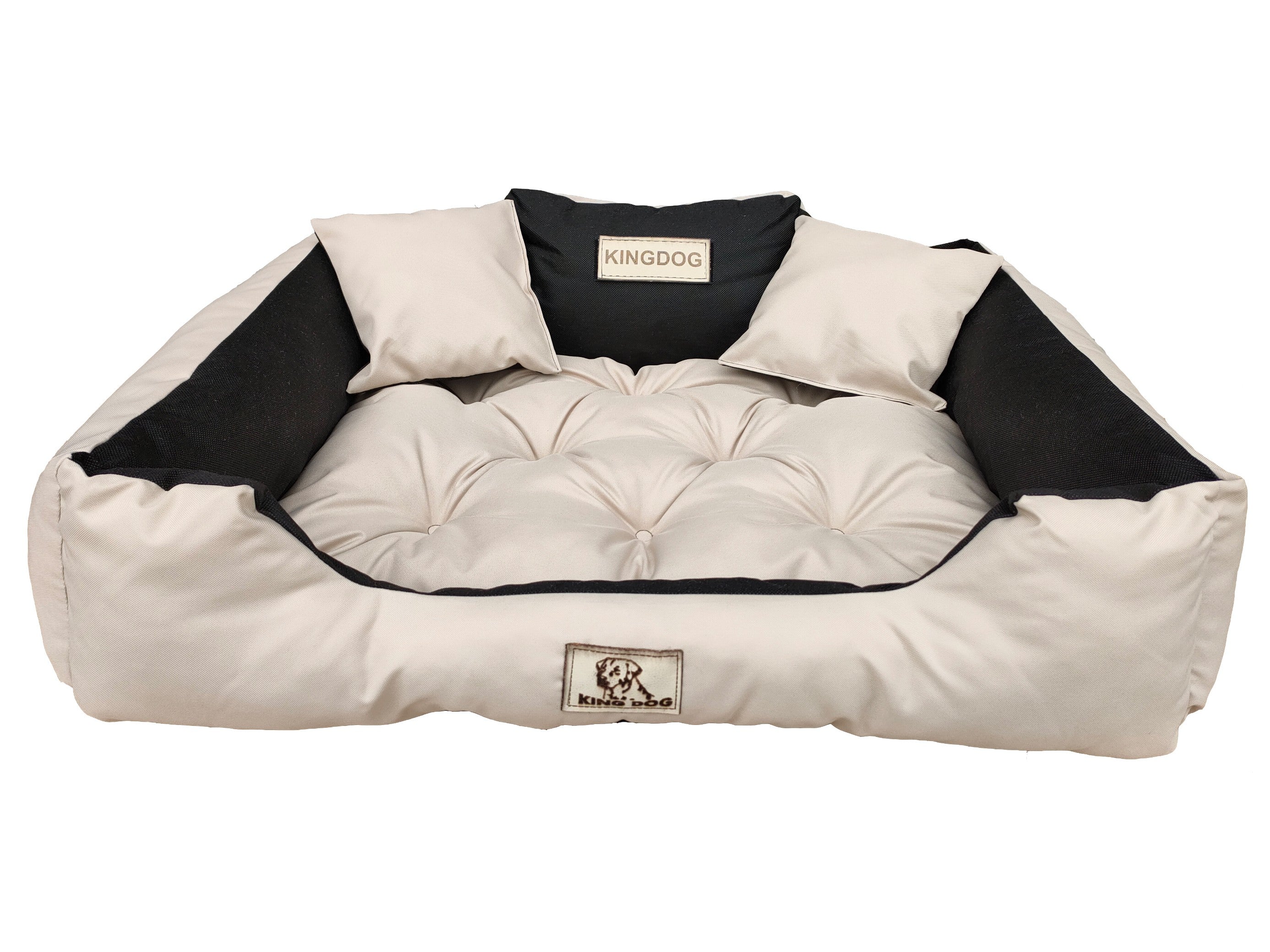 AIO FACTORY 145x115 cm KINGDOG Cuccia per cani impermeabile personalizzabile Beige