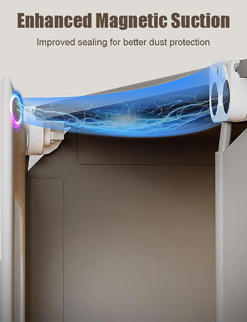 scarpiera Organizzatore per scarpiera per ingresso dell'armadio con porta magnetica, contenitori per scarpiera autoportanti per soggiorno, camera da letto, interni ed esterni, laminati regolabili