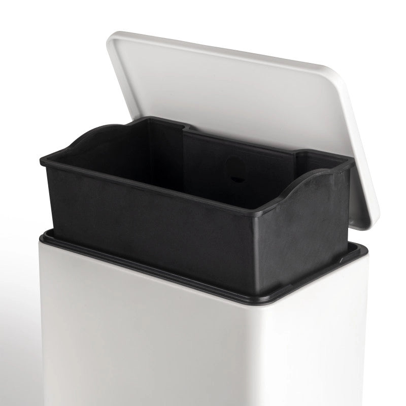 Recycle, contenitore per rifiuti da incasso per il spessore di lavoro della cucina, 1 contenitore estraibile da 7 lt