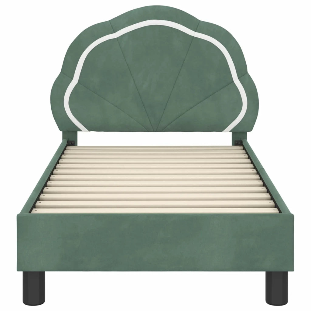 Struttura letto per bambini con testata-Giroletto per bambini Verde Mare 70 x 140 cm 793732