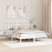 Giroletto Bianco in Legno Massello 150x200 cm King Size 3105411