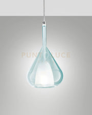 EDISON  3481-59-244 VETRO AZZURRO PICCOLO COMPLETO DI CAVO X KIT LUCI