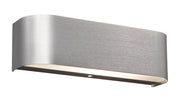 Applique da Interno a LED in Alluminio Alluminio Spazzolato