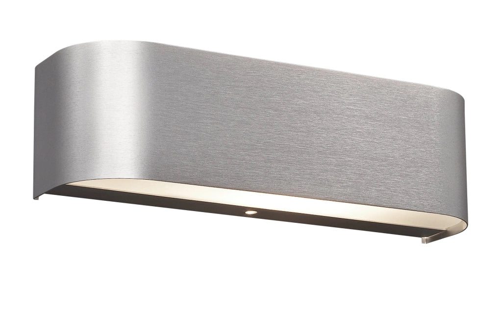 Applique da Interno a LED in Alluminio Alluminio Spazzolato