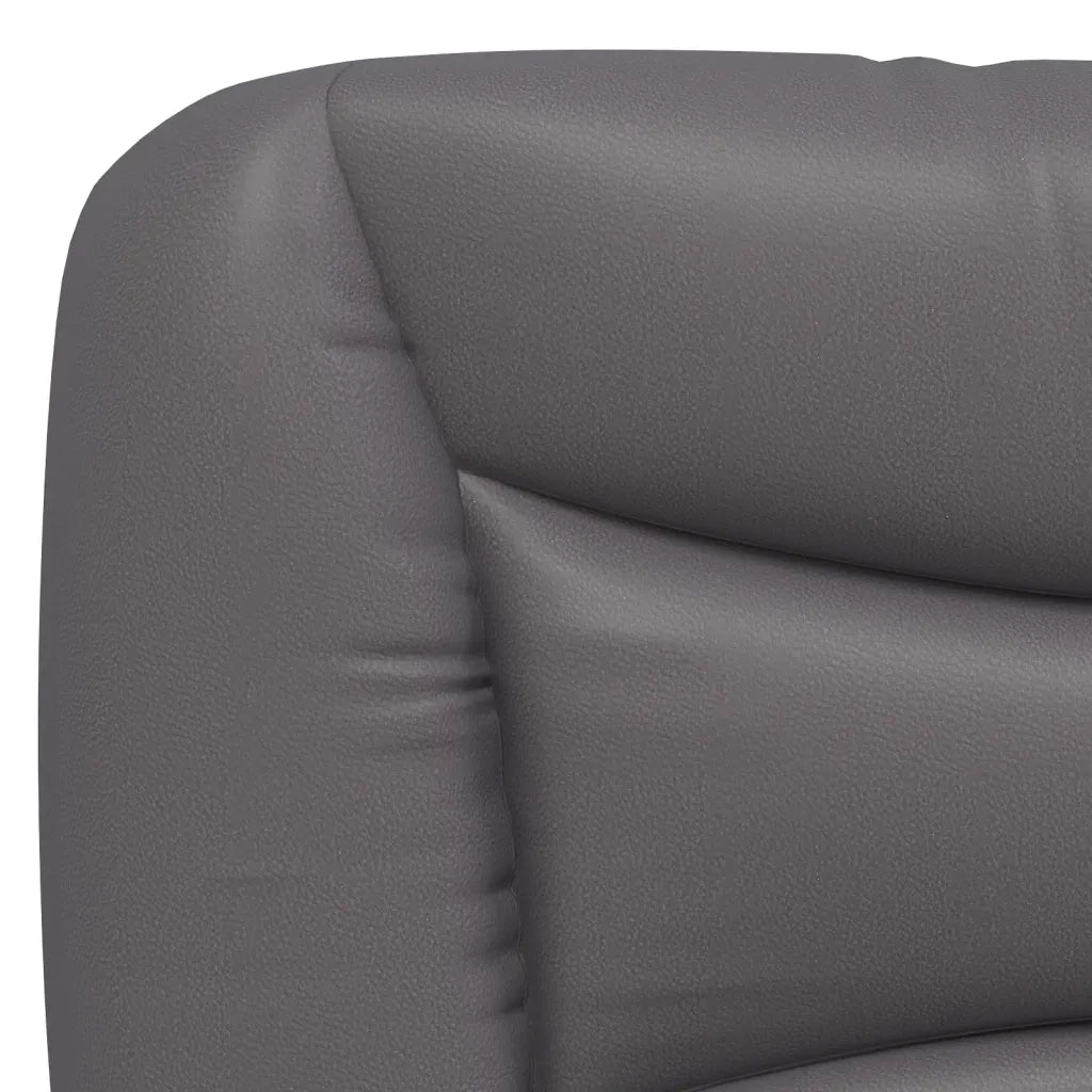 Cuscino Testiera Hvar Grigio 100 cm in Similpelle CFW1324961