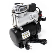 Compressore per aerografo AF186 con serbatoio riduttore di pressione 4 bar Start-stop automatico