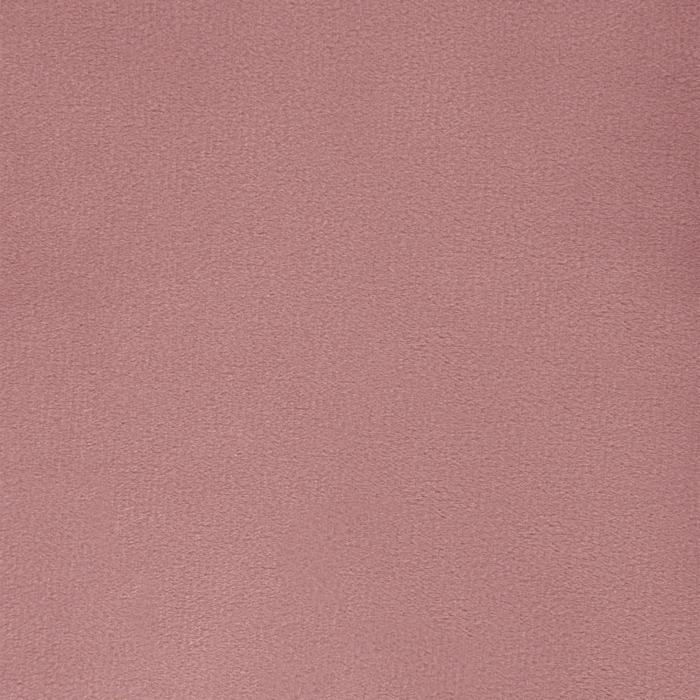 Set di 2 Sedie da Pranzo con Rivestimento in Velluto rosa gambe dorate glamour retrò