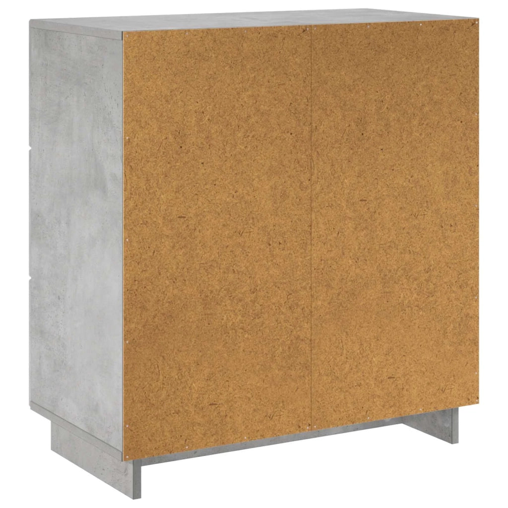 Credenza Grigio Cemento 70 x 38 x 75 cm Legno ingegnerizzato 8011525