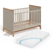 Vitalispa culla neonato Cashmere/Artigianale 70x140 cm con materasso