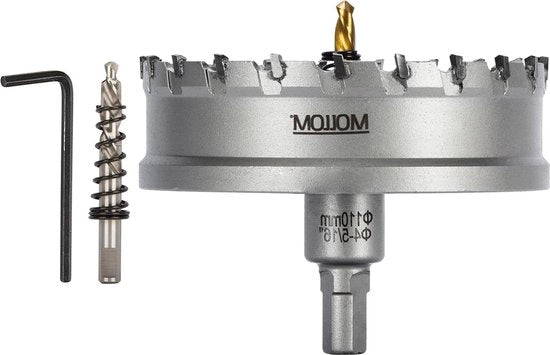 Gatenzaag per Acciaio Resistentissimo con Carburo - Acciaio Inossidabile - Taglia Acciaio Leggero - 110mm